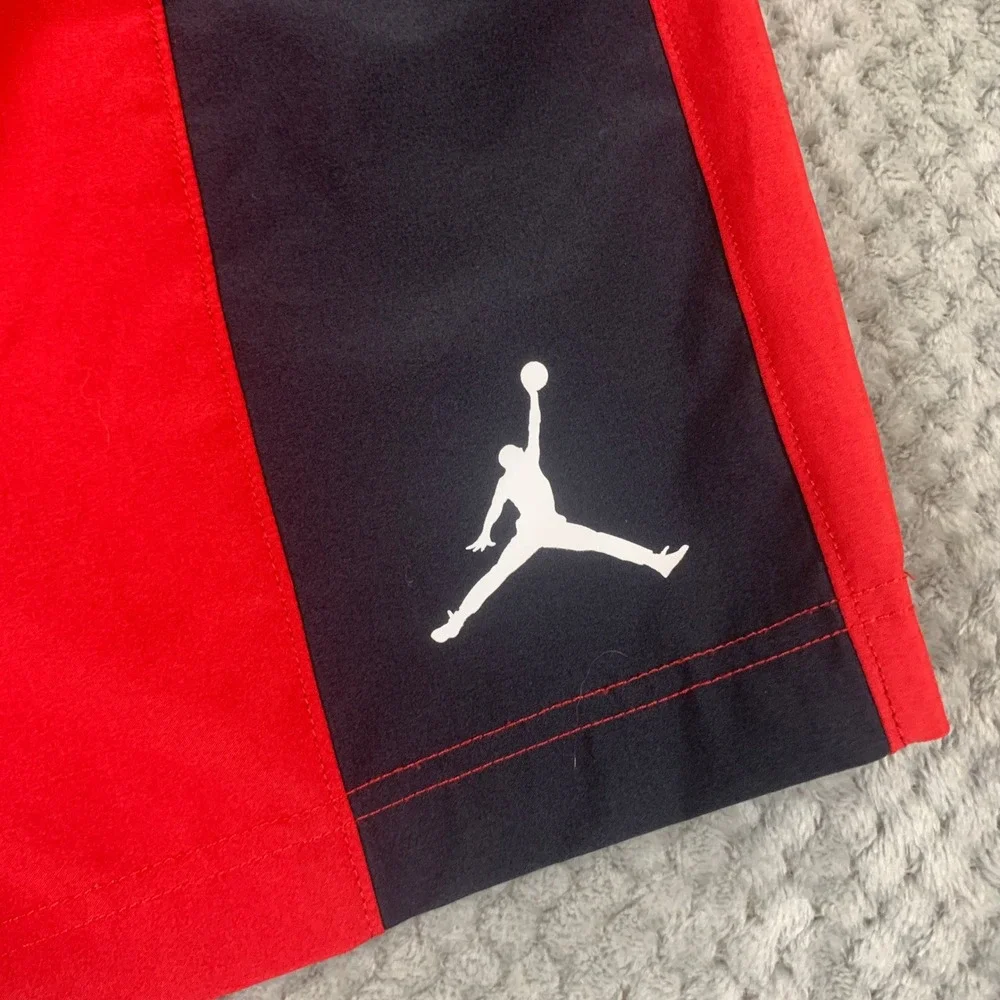 Jordan Jumpman Basketball Shorts Mens XL Red Black Athletic CZ4773-687